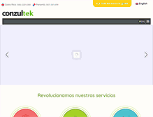 Tablet Screenshot of conzultek.com